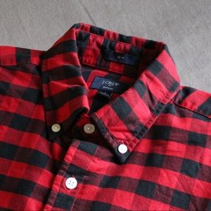 J. Crew, Gingham Oxford shirt, NWOT
